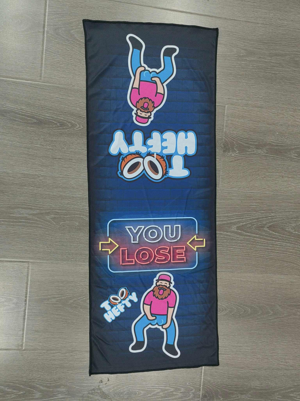 Too Hefty Zombie Towel