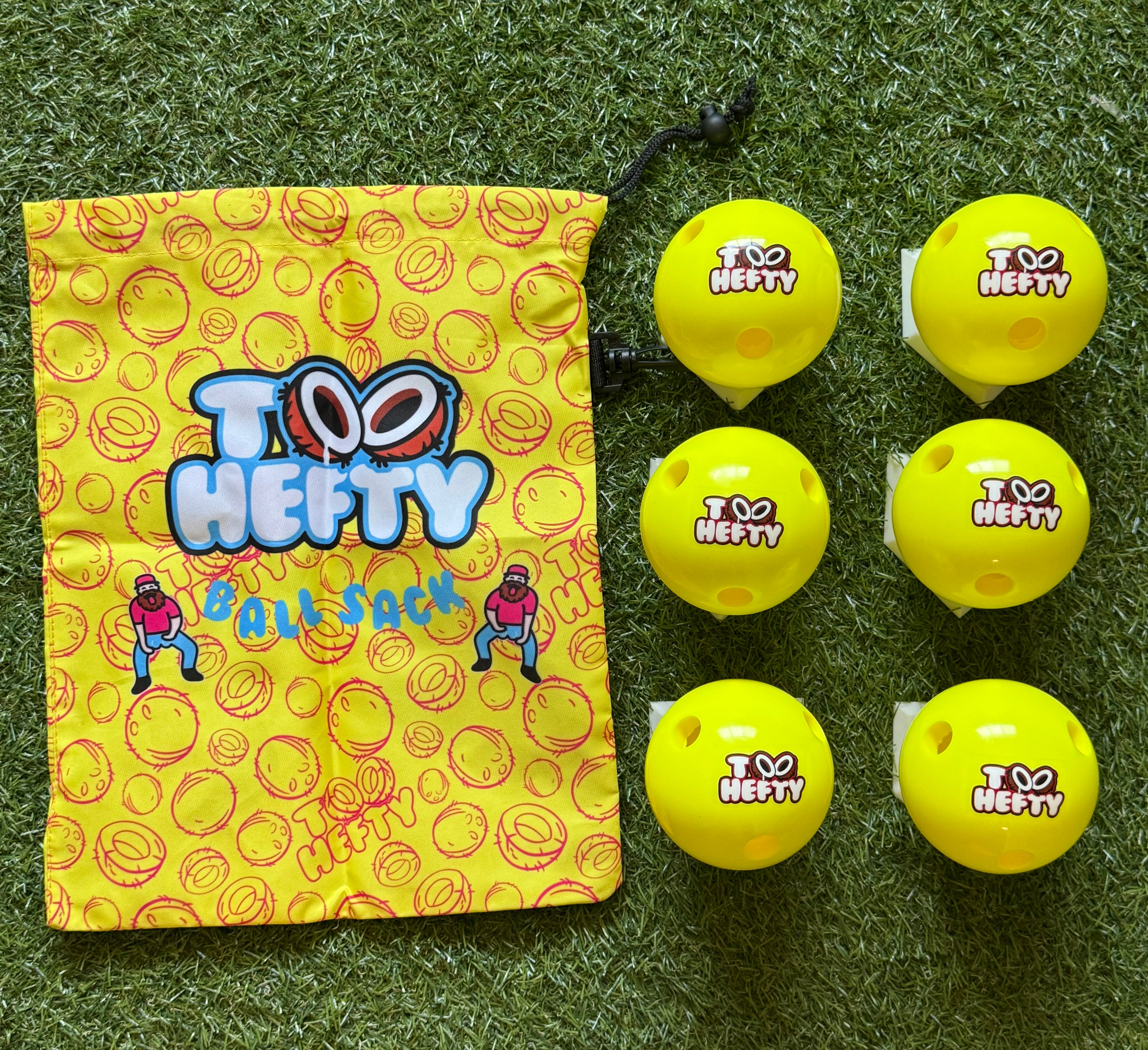Yellow Too Hefty Balls