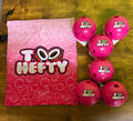 Pink Too Hefty Balls 6 Pack!