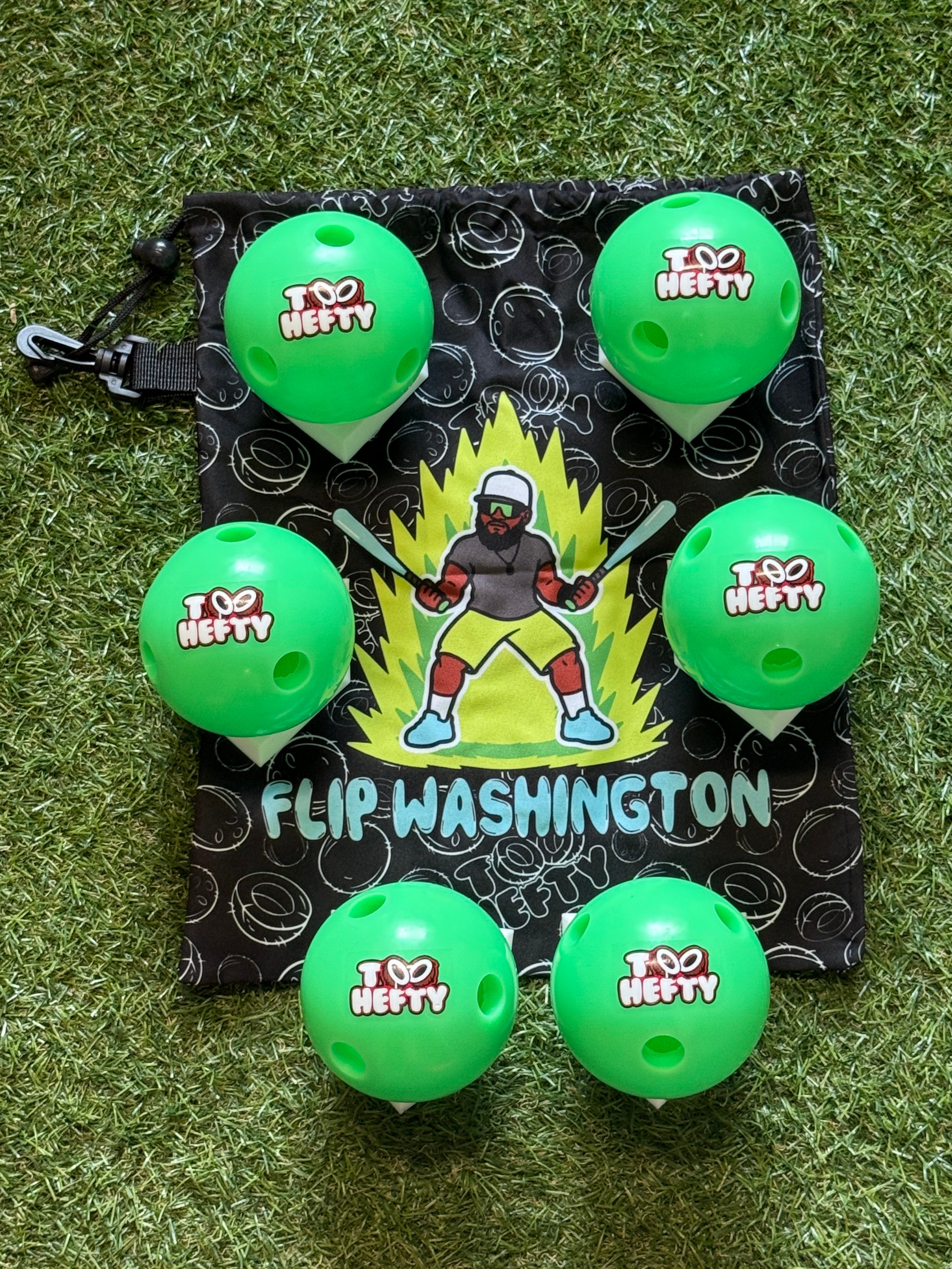 Hefty Glow… Flip’s Signature Balls!