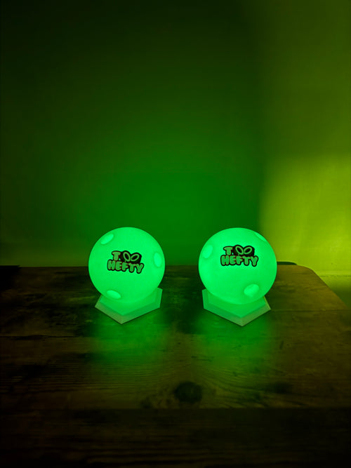 Hefty Glow… Flip’s Signature Balls!