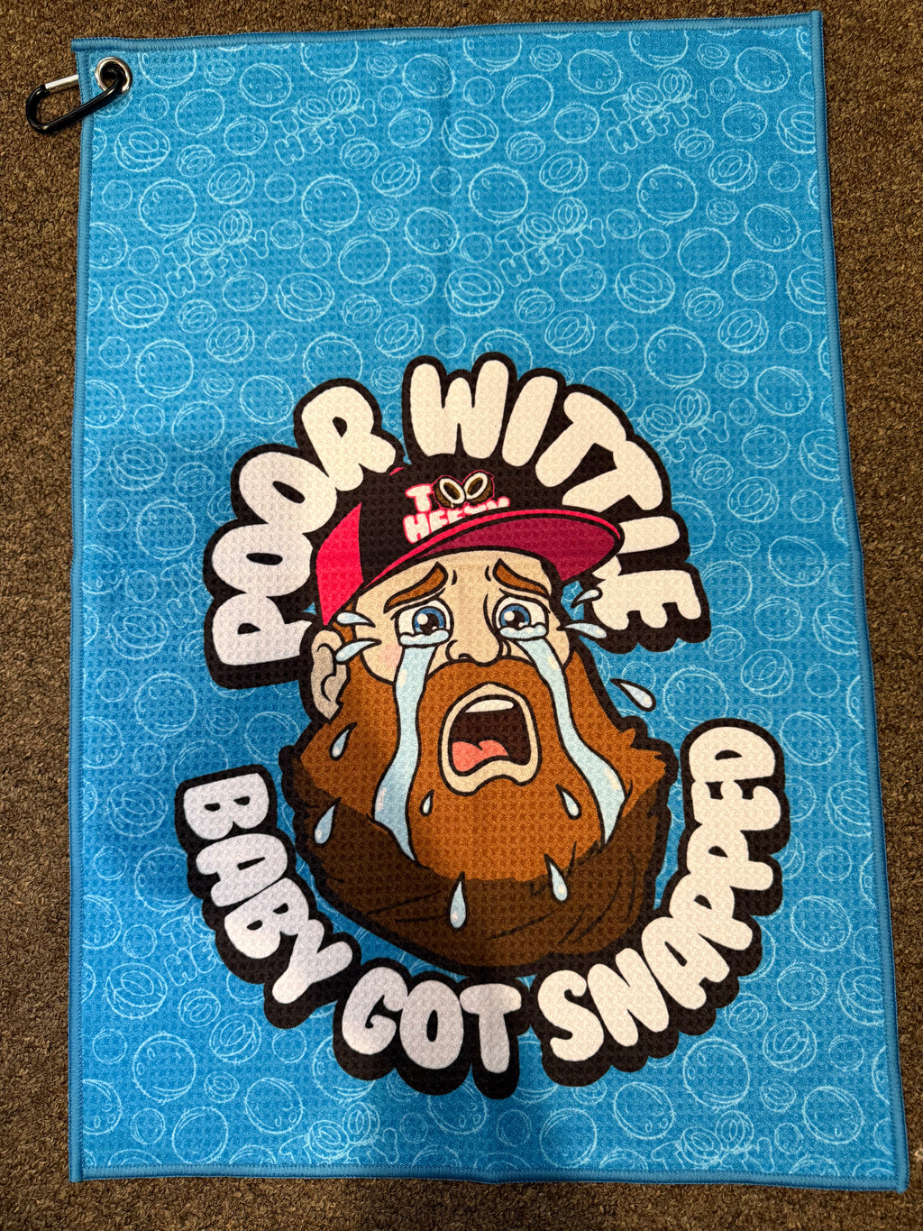 Poor Whittle Baby Tear Towel