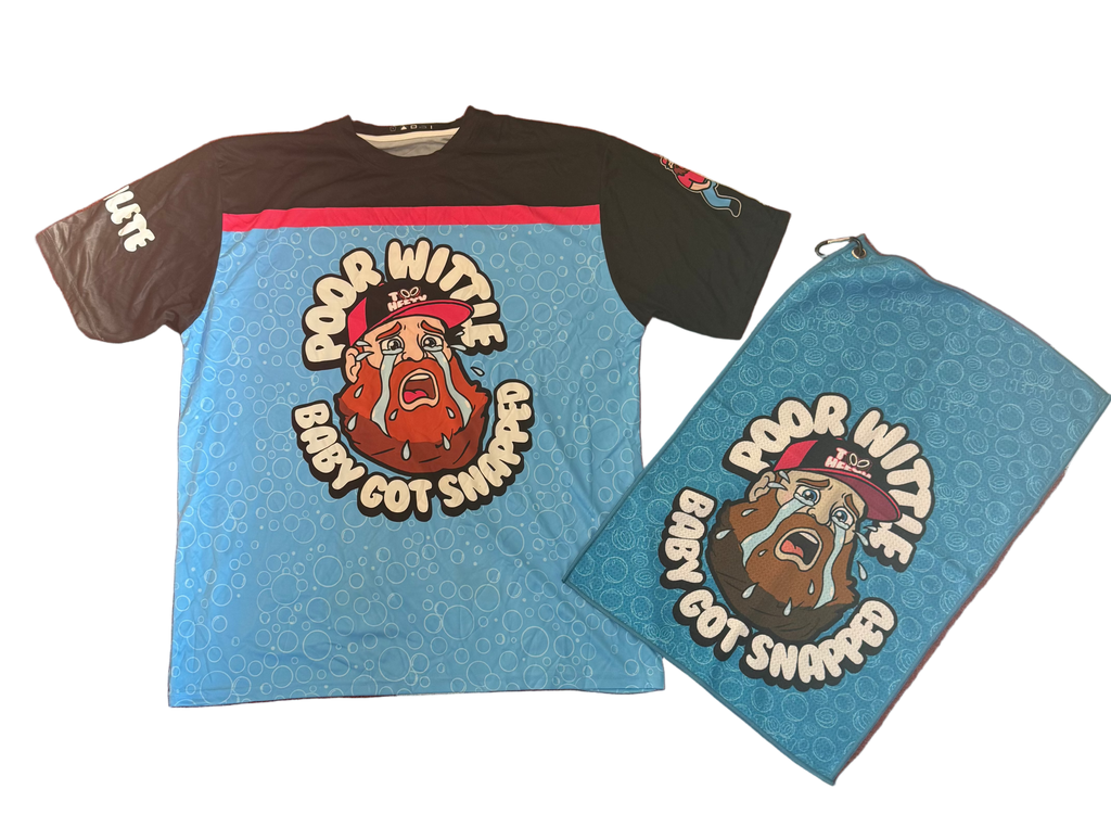 Too Hefty Whittle Baby Jersey & Towel Combo