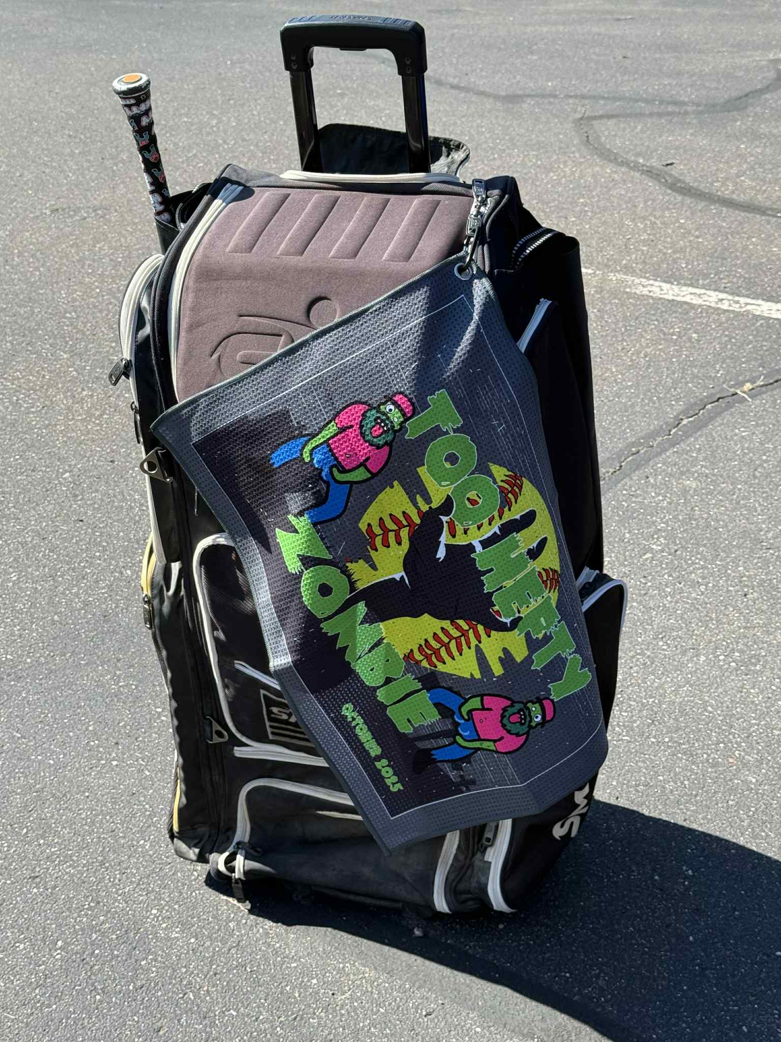 Too Hefty Zombie Towel